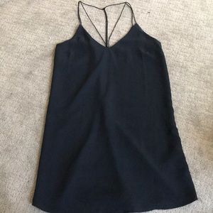 Black Strapy Mini Dress